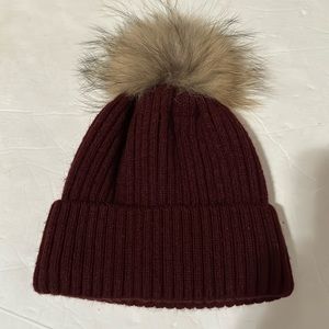 Linda Richards genuine fur hat